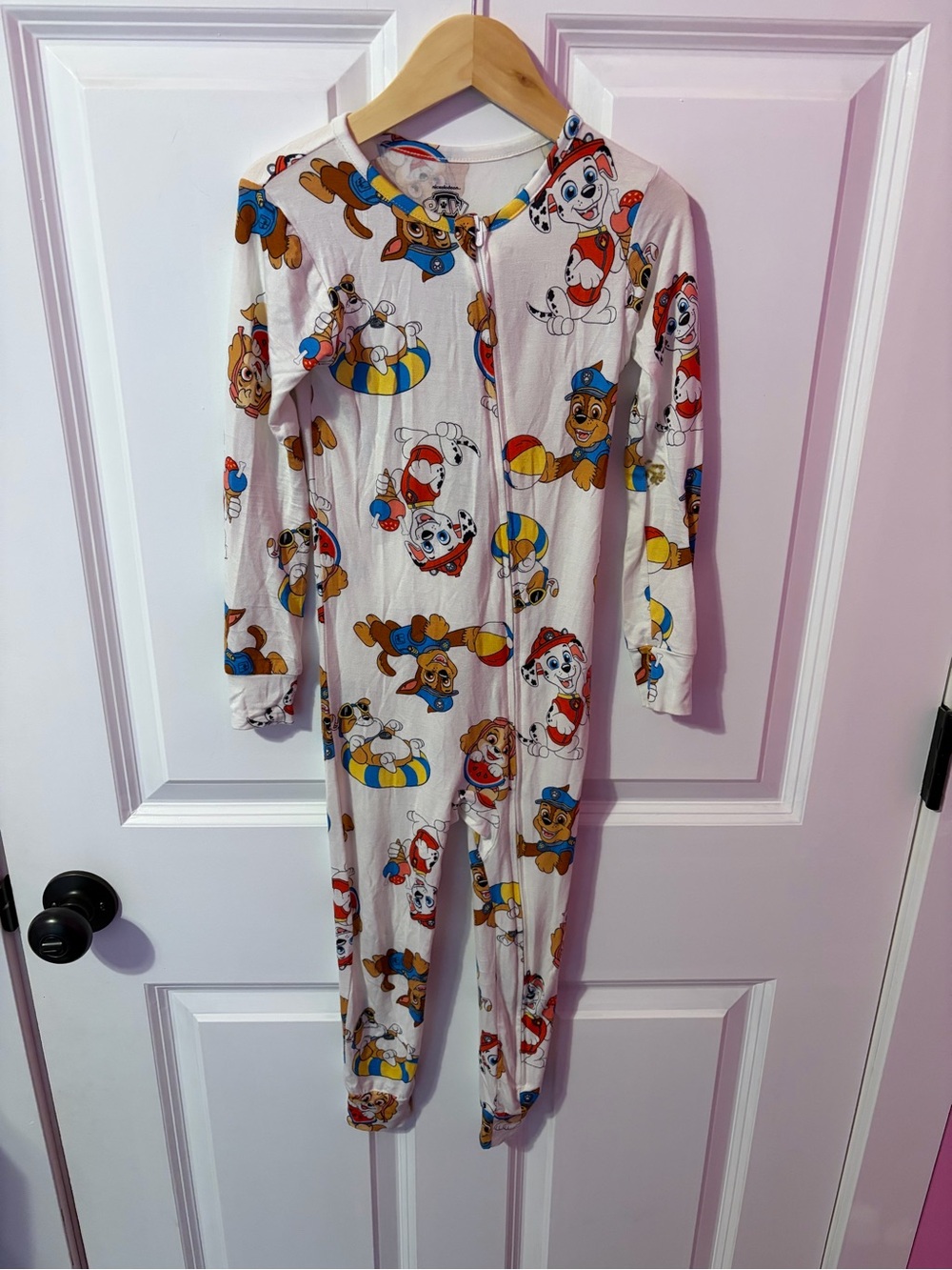 Paw Patrol bamboo footless pajamas 5T